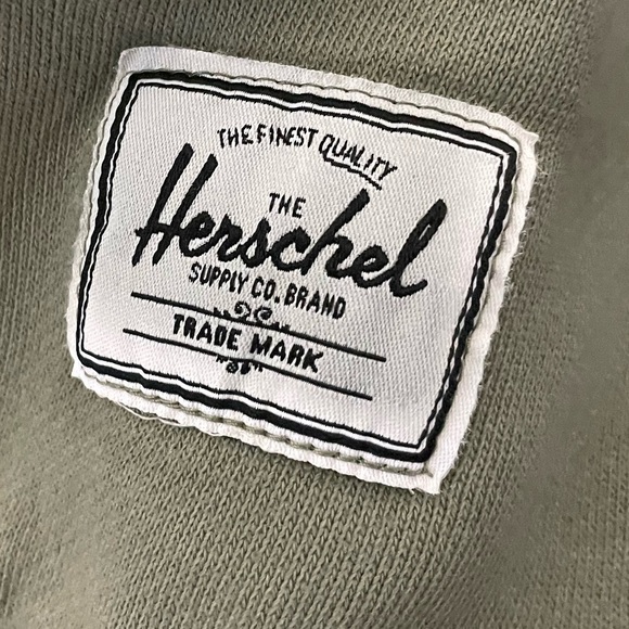 Herschel Supply Co. Crewneck Sweatshirt Green Men’s Size Large - Picture 5 of 7